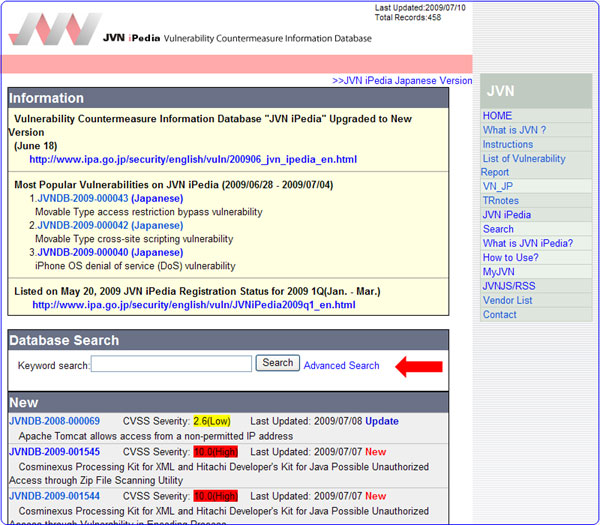 Finding Online Capability Tasks Using CVE Names
