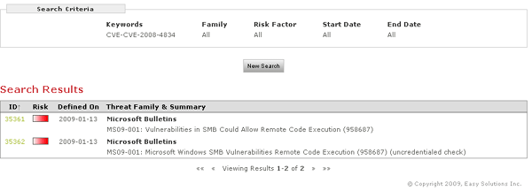 Finding Online Capability Tasks Using CVE Names