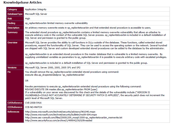 Finding Tasks Using CVE Names