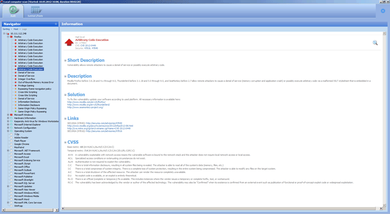 Finding CVE Names Using Elements in Reports