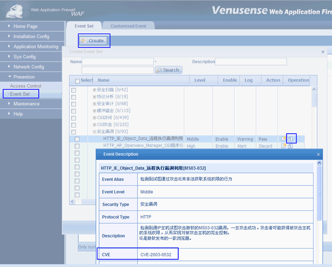 Documentation of Finding Elements Using CVE Names