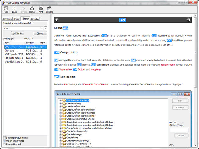 CVE and Compatibility Documentation