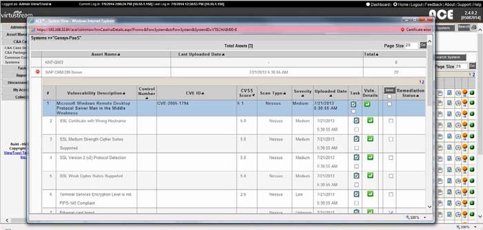 CVE and Compatibility Documentation