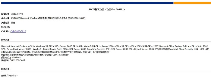CVE and Compatibility Documentation