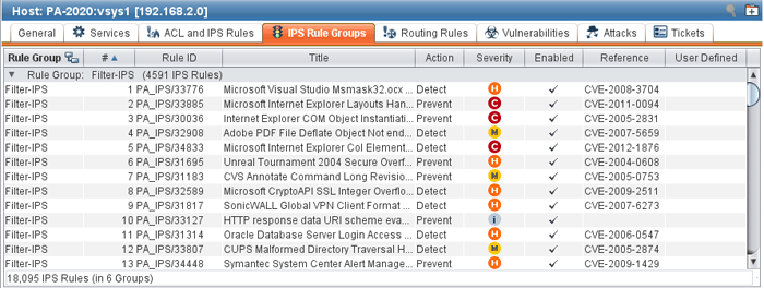 CVE and Compatibility Documentation