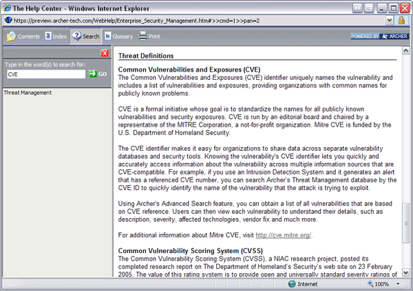 Documentation Indexing of CVE-Related Material