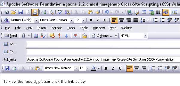 Electronic Document Element to CVE Name Mapping