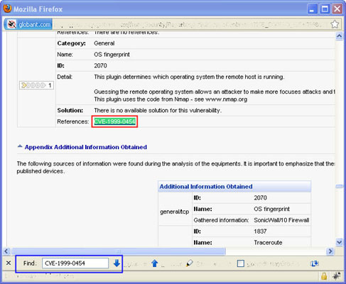 Service Coverage Determination Using CVE Names