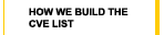 How We Build the CVE List