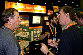 Making Security Measurable booth at RSA 2009